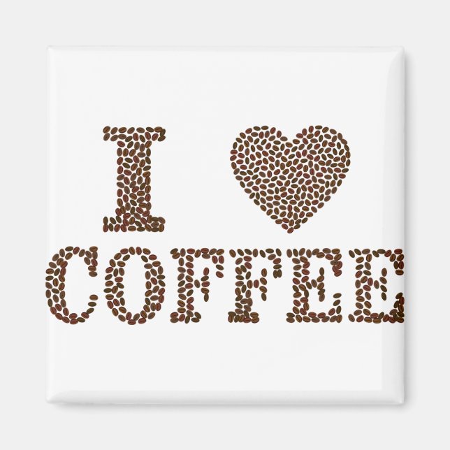 I kärlek kaffe magnet (Framsidan)