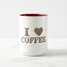 I Kärlek-kaffe Mugg