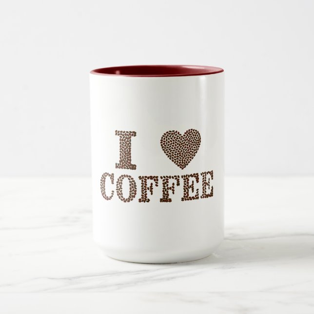 I Kärlek-kaffe Mugg (Center)