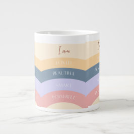 I kärlek kaffe mugg jumbo mugg