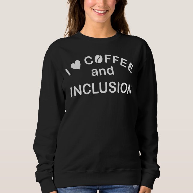 I kärlek, kaffe och Speciell utbildning T Shirt (Framsida)