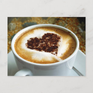 I Kärlek-kaffe - Sent Art Vykort