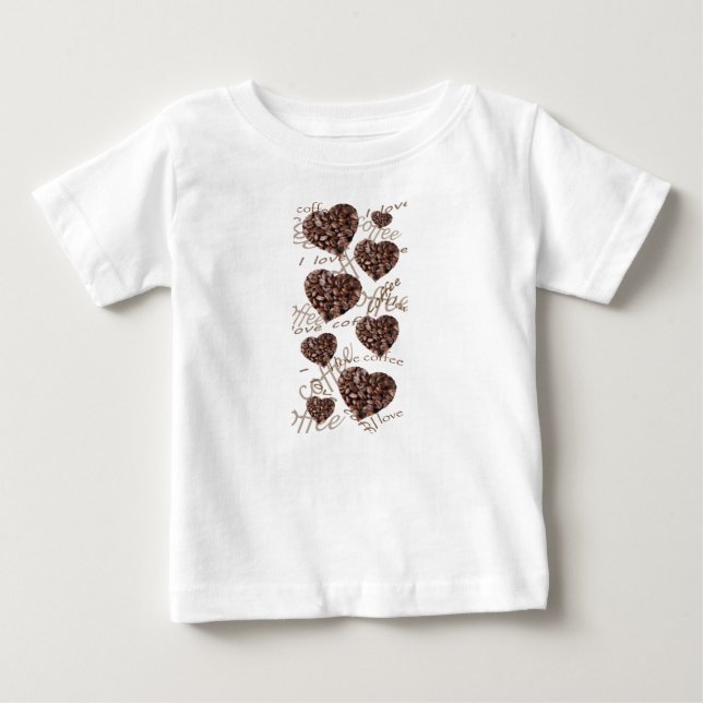 "I Kärlek-kaffe!" T-shirt (Framsida)