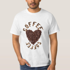 I kärlek kaffe t shirt