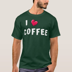 I kärlek-kaffe Tshirt Classic TShirt T Shirt