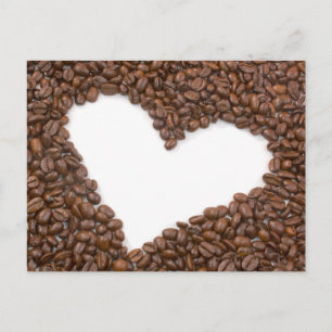 I Kärlek-kaffe Vykort