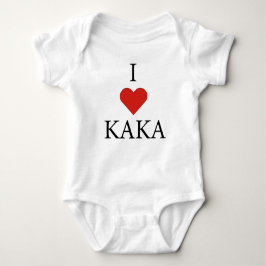 I KÄRLEK KAKA Baby Bodykostym T Shirt