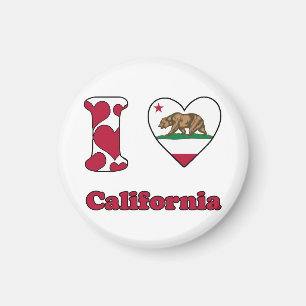 I kärlek Kalifornien Magnet