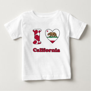 I kärlek Kalifornien Tee Shirt