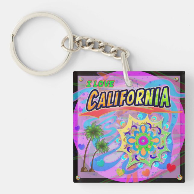 I KÄRLEK Kalifornien, True Progress Keychain (Framsidan)