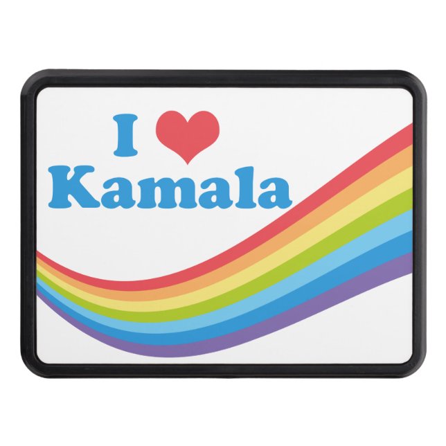 I Kärlek Kamala Cute Valection Rainbow Dragkroksskydd (Framsidan)