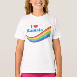 I Kärlek Kamala Kids T Shirt