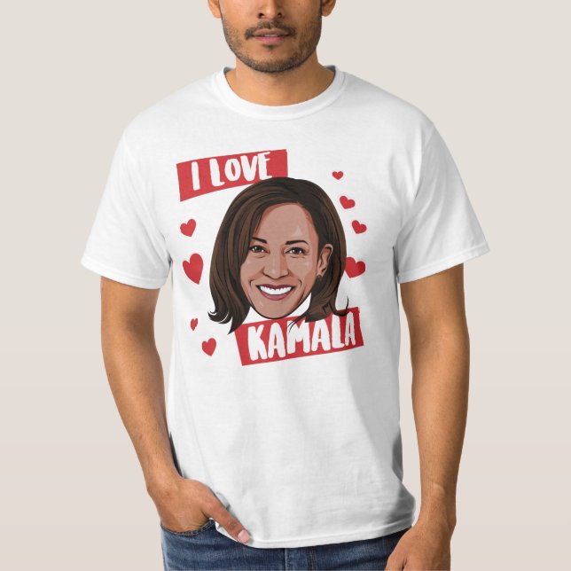 I KÄRLEK KAMALA T SHIRT (Framsida)