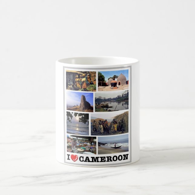 I KÄRLEK Kamerun - Kaffemugg (Center)