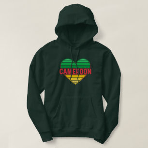 I Kärlek Kamerun, Kamerun, Kameruns hjärta Hoodie
