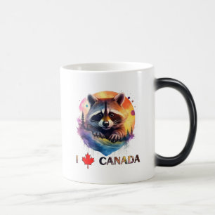 I kärlek Kanada Magisk Mugg
