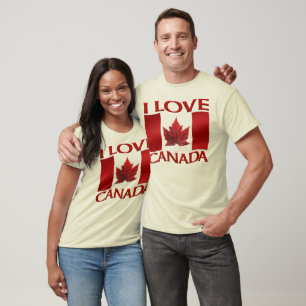 I Kärlek Kanada Tanktop Kanada Souvenir Manar Shir Tröja