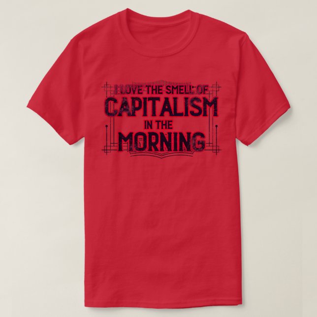 I kärlek-kapitalism 1 t shirt (Design framsida)