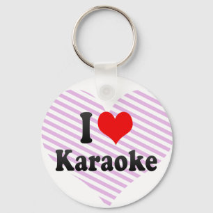 I kärlek Karaoke Nyckelring