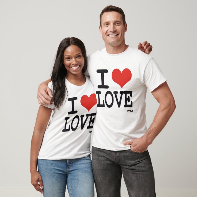 I KÄRLEK KÄRLEK T-SHIRT (Unisex)