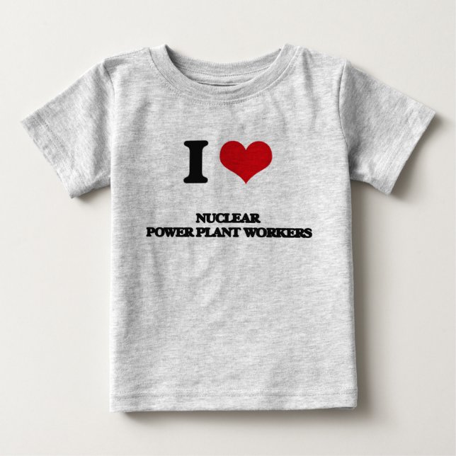 I kärlek kärnkraftverk t shirt (Framsida)