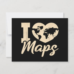 I Kärlek Kartor, geografi