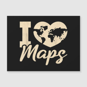 I Kärlek Kartor, geografi