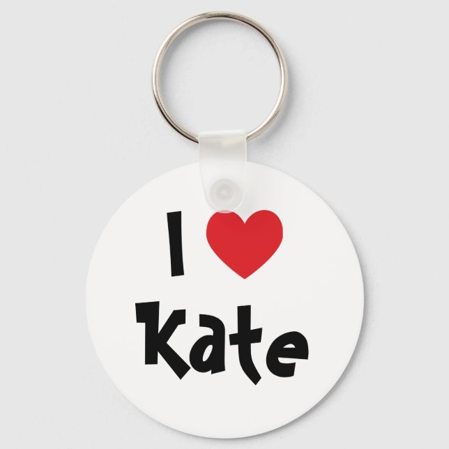 I Kärlek Kate Keychain Nyckelring (Framsida)