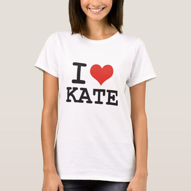 I KÄRLEK KATE T-SHIRT (Framsida)