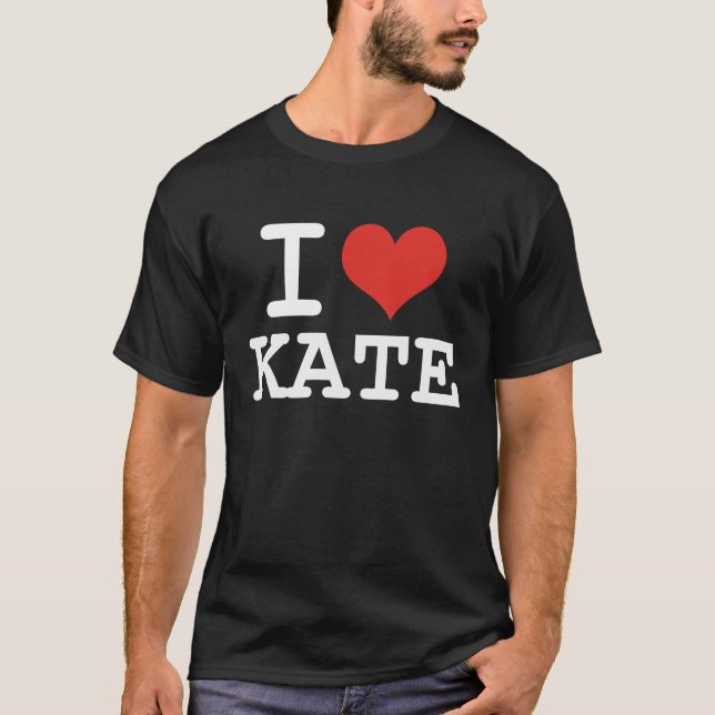 I KÄRLEK KATE T-SHIRT (Framsida)