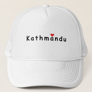 I kärlek Kathmandu Nepal Keps