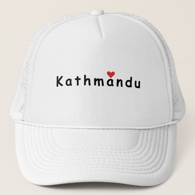 I kärlek Kathmandu Nepal Keps (Framsida)