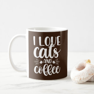 I kärlek-katter och Mugg-kista Kaffemugg