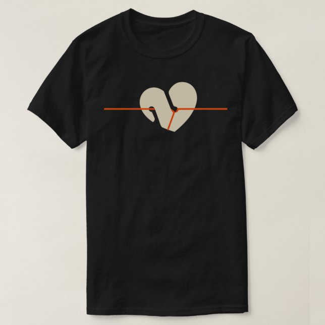 I KÄRLEK KAVE DIVING Följ ditt hjärta T Shirt (Design framsida)