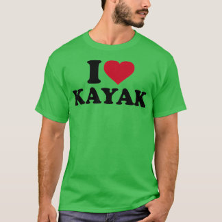 I kärlek Kayak 1 T Shirt