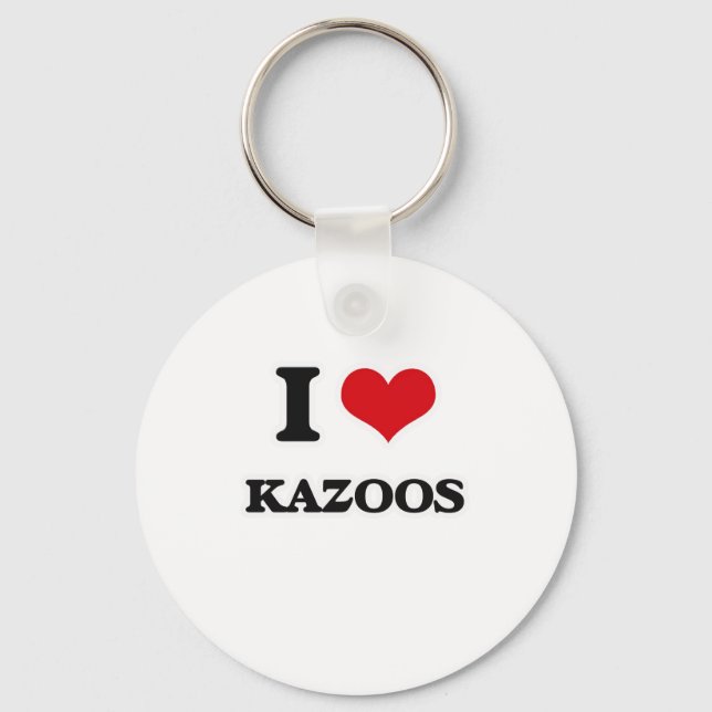 I Kärlek Kazoos Nyckelring (Framsida)
