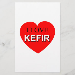 I Kärlek Kefir Brevpapper