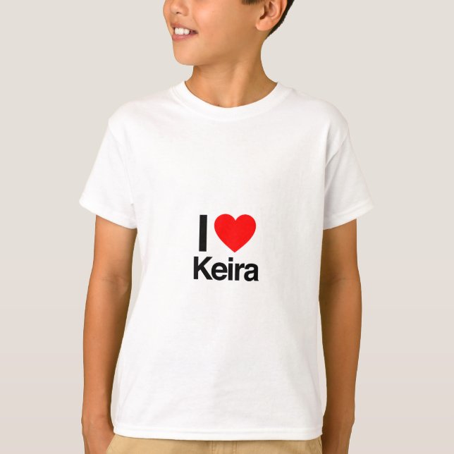 i kärlek keira t-shirt (Framsida)