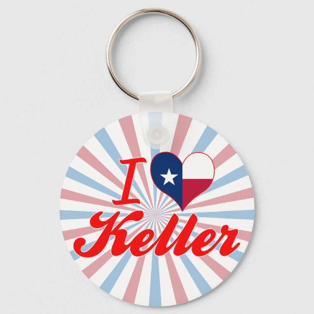 I Kärlek Keller, Texas Nyckelring (Framsida)