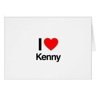 i kärlek kenny hälsningskort