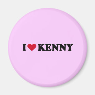 I KÄRLEK KENNY MAGNET
