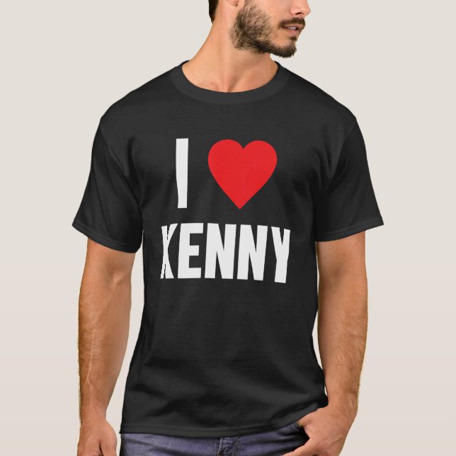 I Kärlek Kenny T Shirt (Framsida)