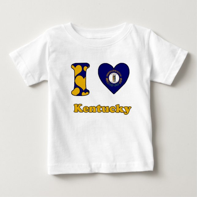 I kärlek Kentucky T-shirt (Framsida)