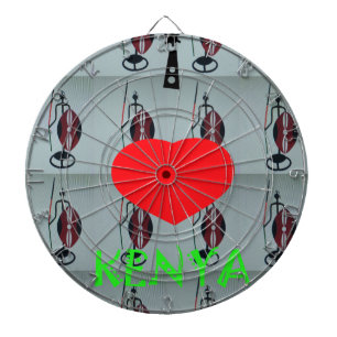 I Kärlek Kenya Art Print Piltavla