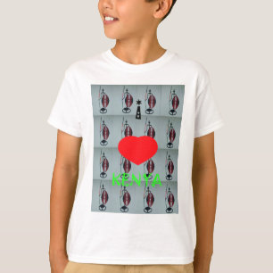 I Kärlek Kenya Art Print Tröja
