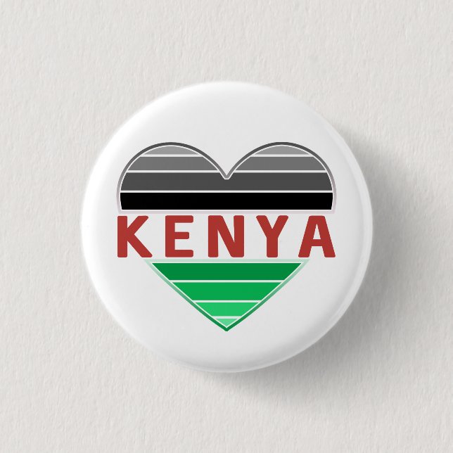 I Kärlek Kenya, Kenyan Heart Knapp (Framsida)