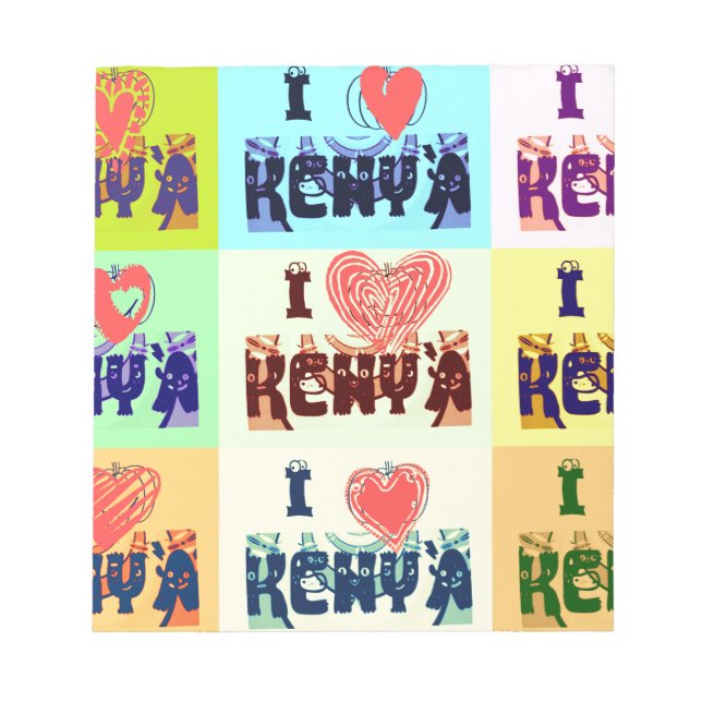 I kärlek Kenya.png Anteckningsblock (Framsida)