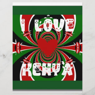 I Kärlek Kenya: Vackert, vackert, Flagga Färg