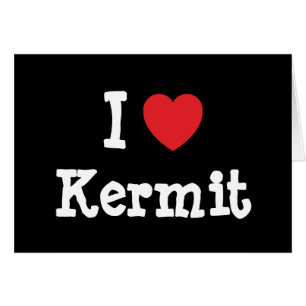 I kärlek Kermit-anpassningsbarna personlig Hälsningskort