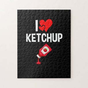 I kärlek Ketchup Pussel